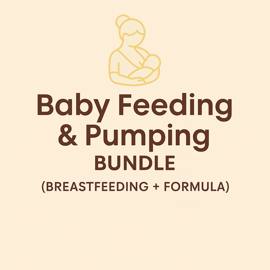 Baby Feeding & Pumping Bundle (Breastfeeding + Formula)