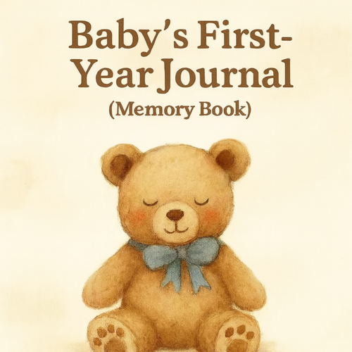Baby’s First-Year Journal (Memory Book)