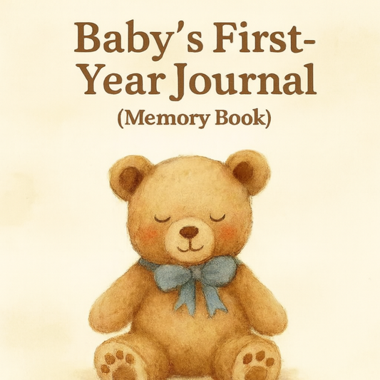 Baby’s First-Year Journal (Memory Book)